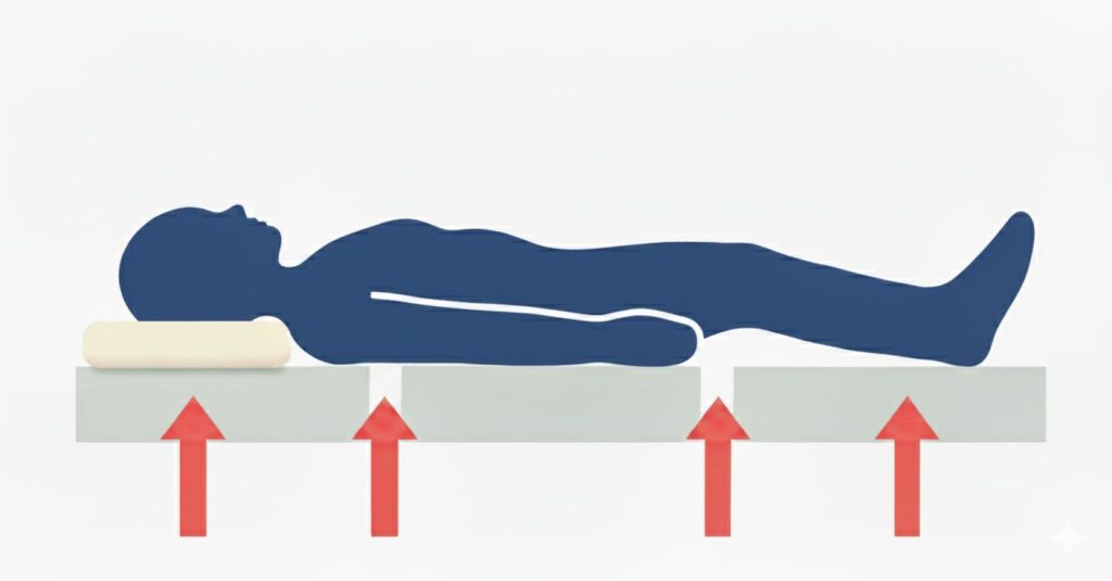 四つ折りマットレスを洗わず画像