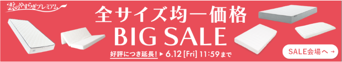アイキャッチ画像 全サイズキン膣価格BIG SALE 6月12日まで